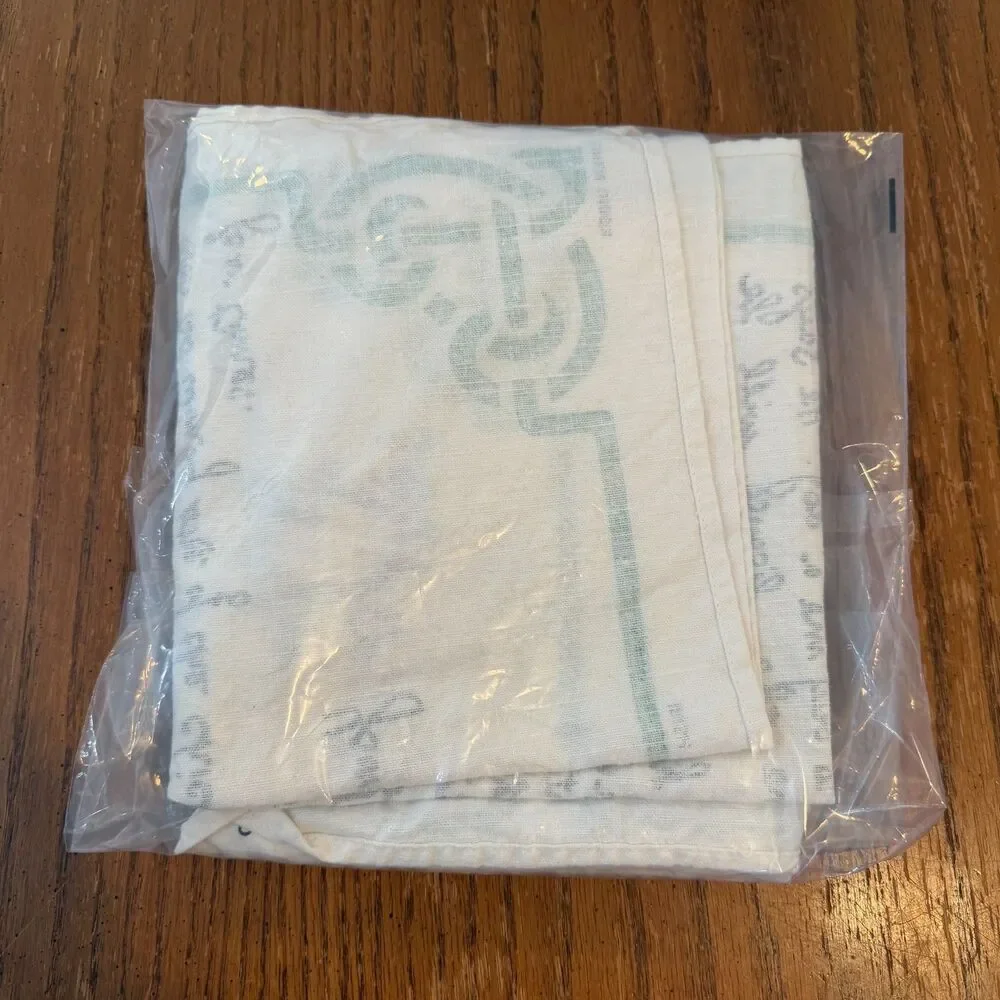 Lot 2 Vintage Irish Looms Linen Tea Towels Mother's & Daughter's Letter Ireland